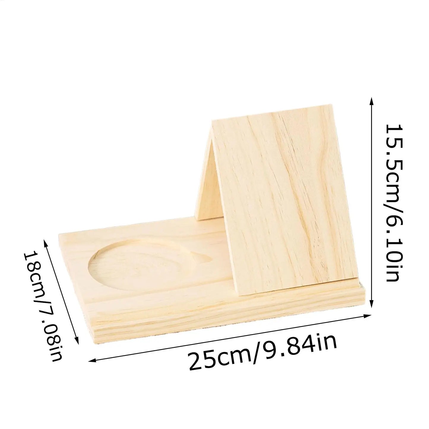 ReadEaseโข Wooden Book Stand ๐ โ Hands-Free Comfort & Style