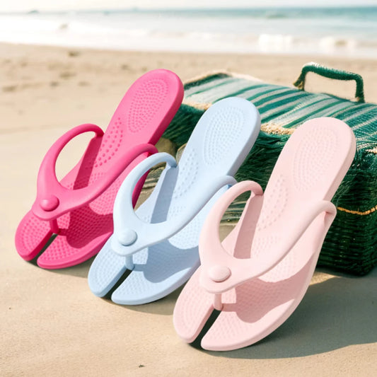 TravelFlip™ Folding Slippers ✈️ — Pocket-Size Comfort Anywhere