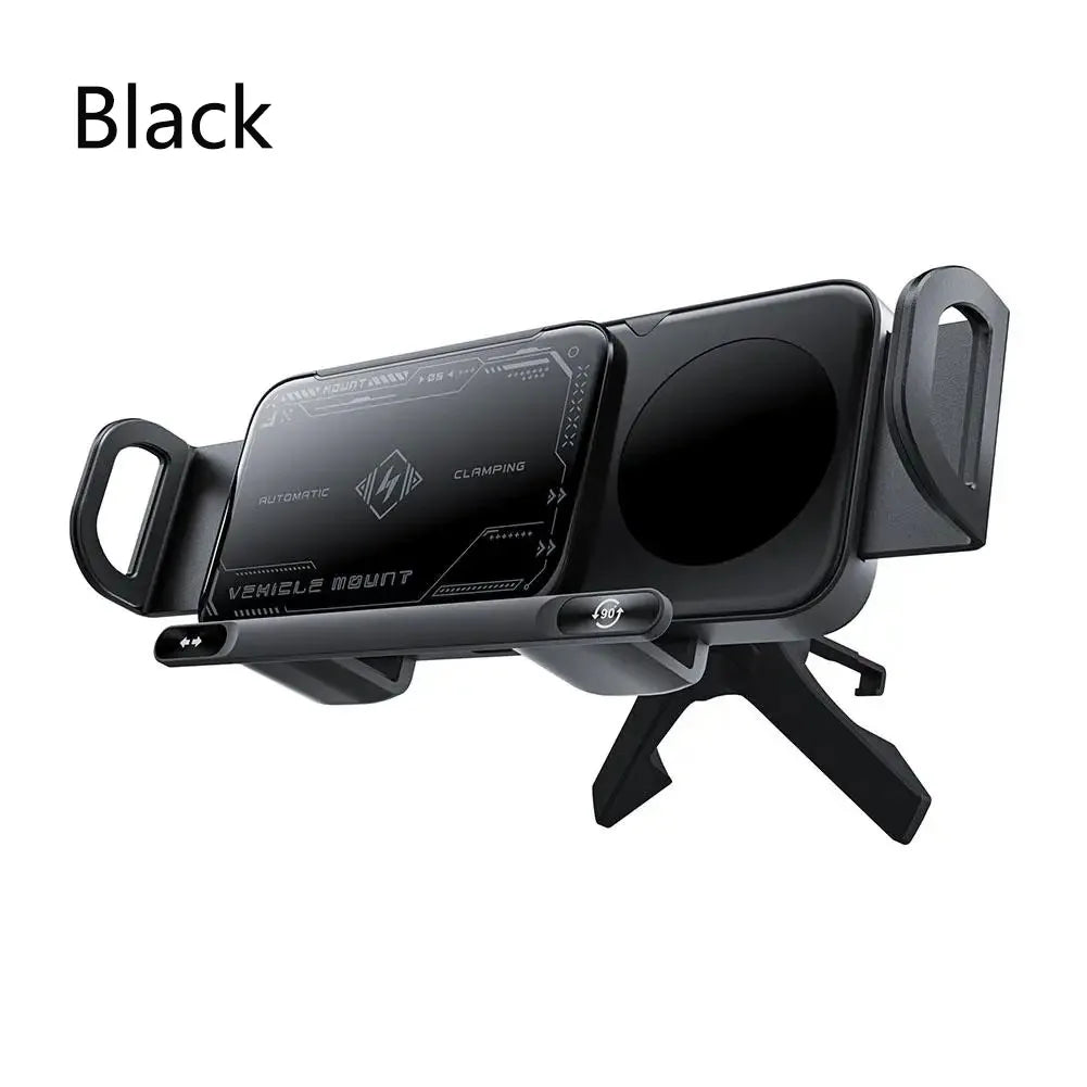 ChargeGrip™ – 360° Wireless Car Mount