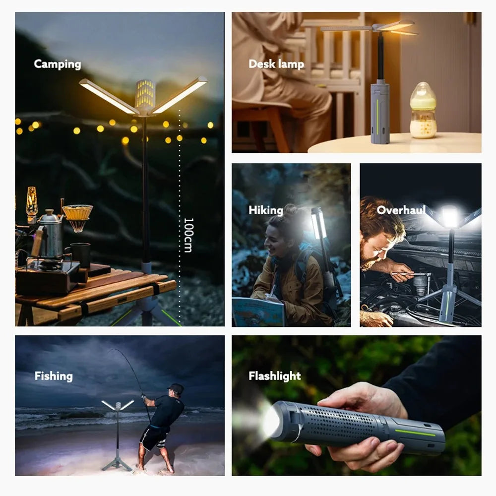 GlowFold™ Retractable Camping Lantern