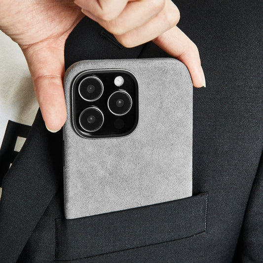 Alcantara iPhone 16 Full-Wrap Case