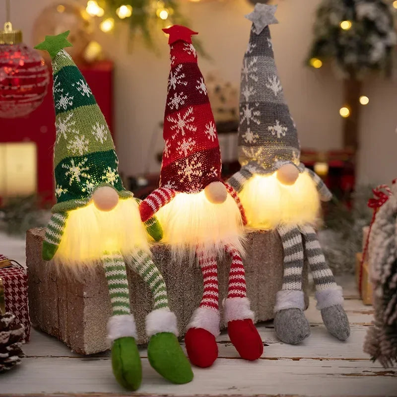 🎄 Christmas Faceless Doll Gnome Ornaments