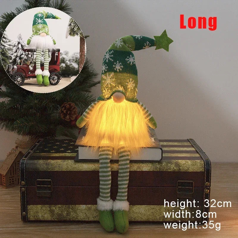 🎄 Christmas Faceless Doll Gnome Ornaments