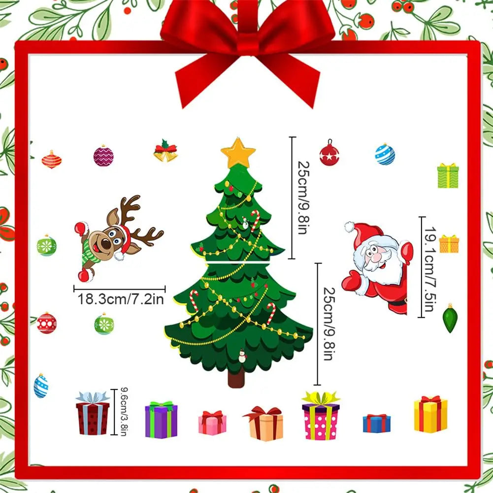 🎄 Stick the Joy Anywhere – Christmas Magnetic Stickers for Every Space