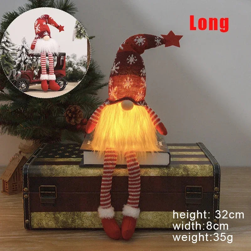 🎄 Christmas Faceless Doll Gnome Ornaments