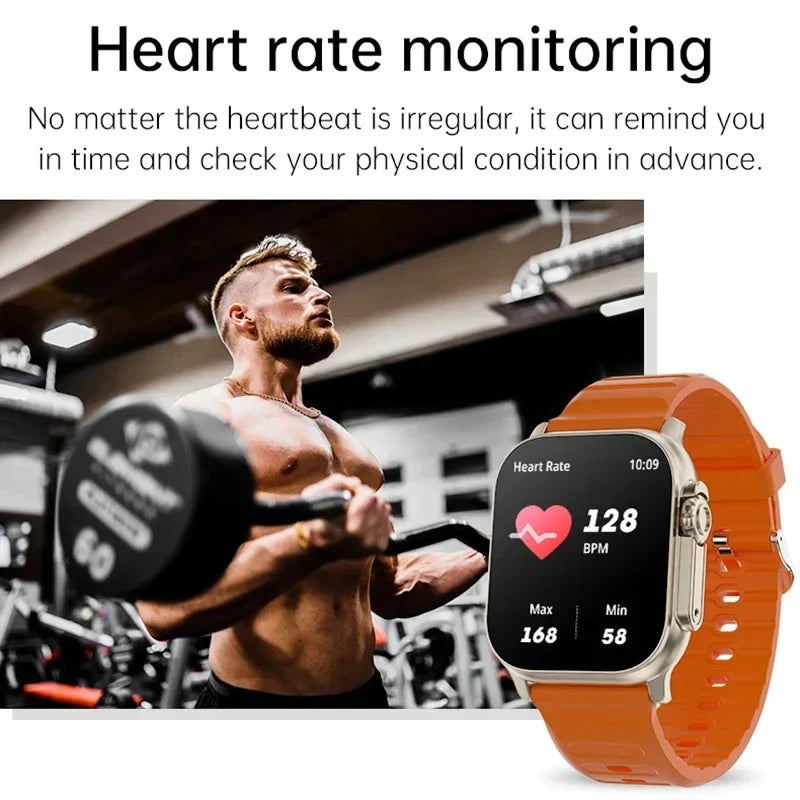 T900 Ultra 2 Smartwatch 49mm – Bluetooth Calls, NFC & Wireless Charging