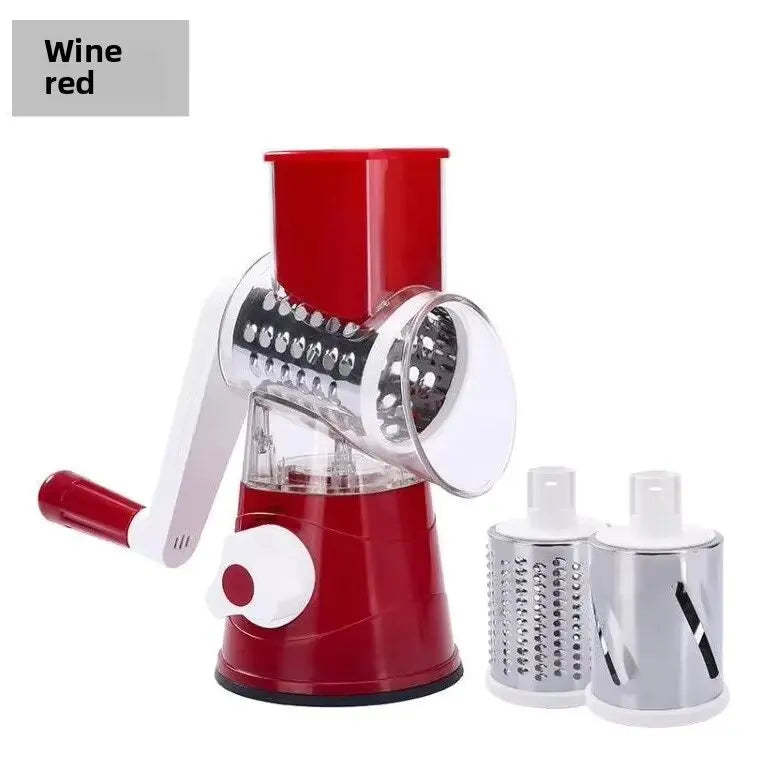 Vegetable Cutter & Slicer Manual Kitchen Cheese Chopper Machine