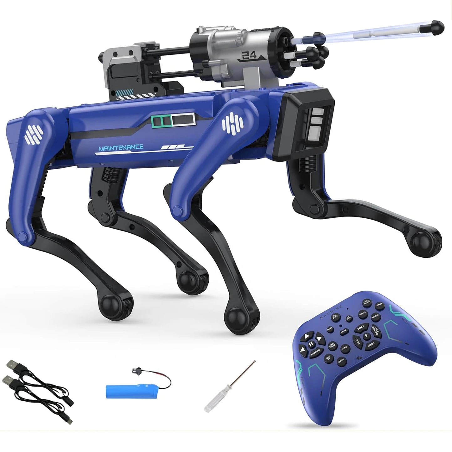 Interactive Robot Dog – Programmable RC Pet for Kids