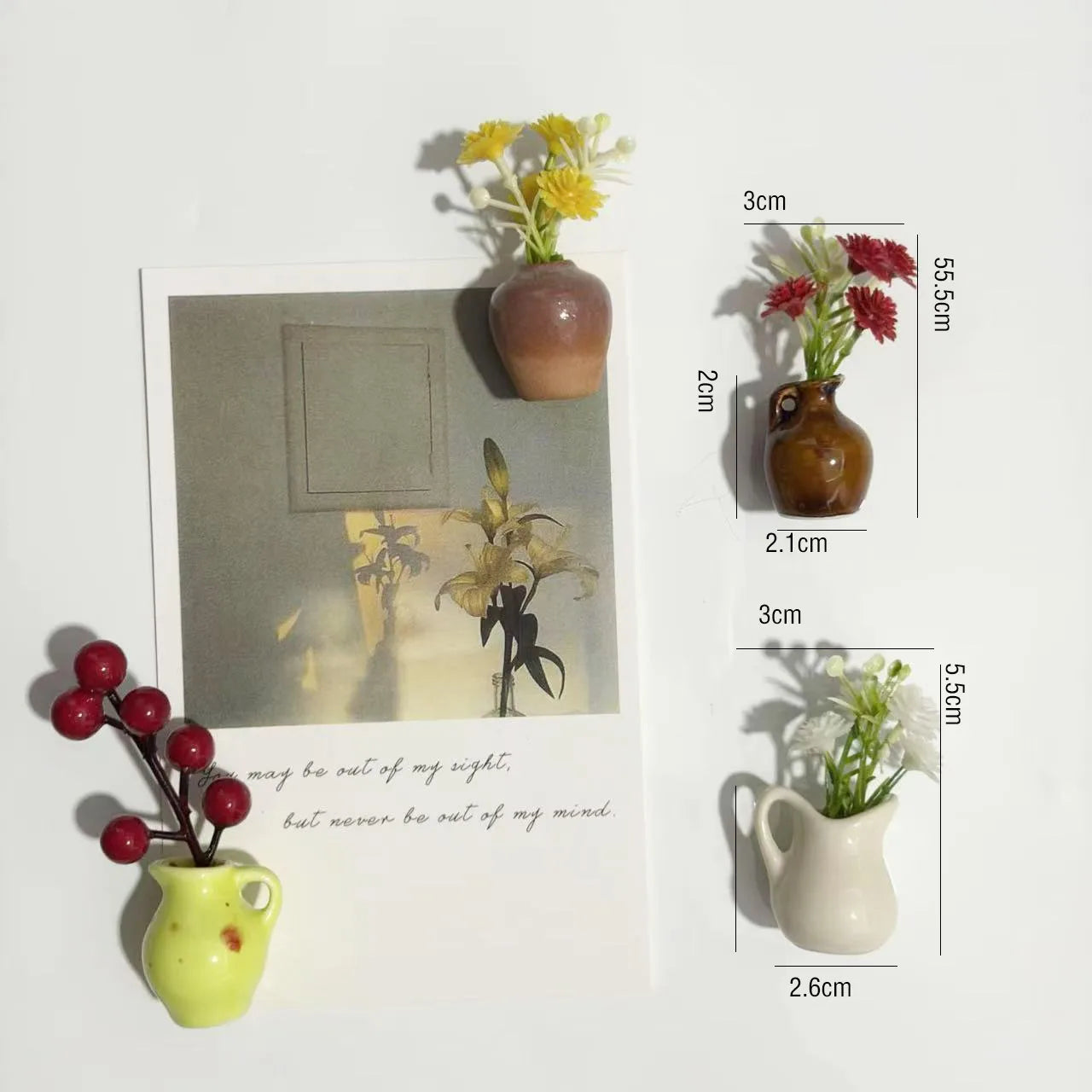 MagniBloom™ Fridge Vase 🌿 — Tiny Plants, Big Charm