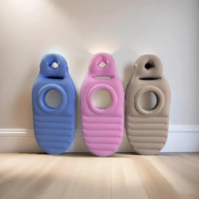 Bump-Support Inflatable Prenatal Yoga Mat