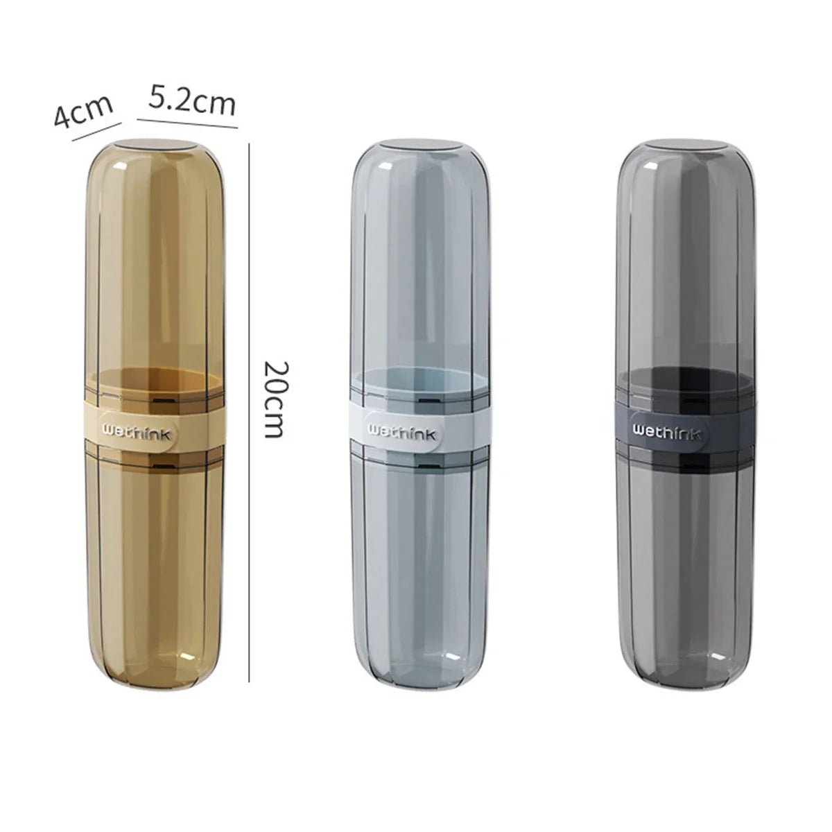 AuraClean Travel Toothbrush & Cup Case
