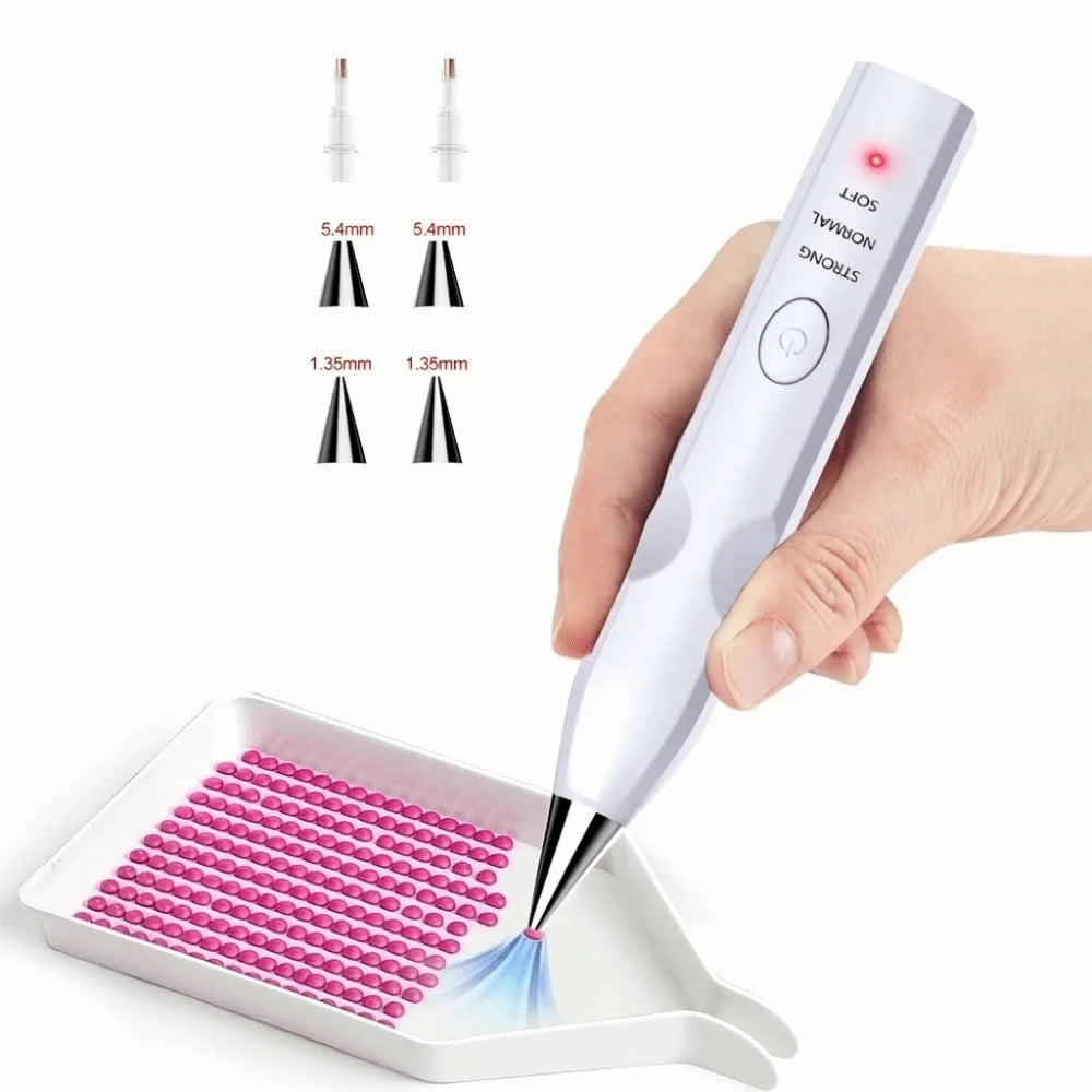 CrystalCraft™ Electric Pen 💖💎 — Create Stunning Art with Ease