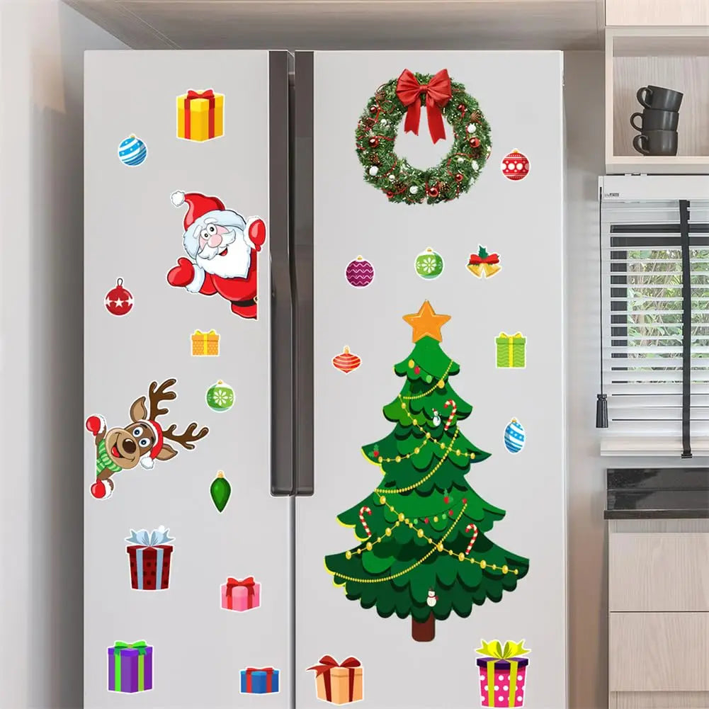 🎄 Stick the Joy Anywhere – Christmas Magnetic Stickers for Every Space