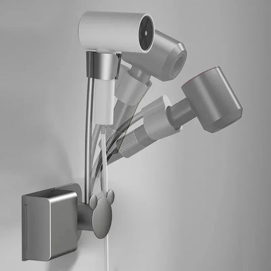 StyleSpin™ Hair Dryer Holder 💨 — 360° Hands-Free Styling
