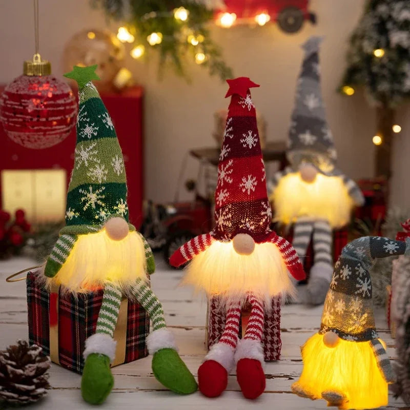 🎄 Christmas Faceless Doll Gnome Ornaments
