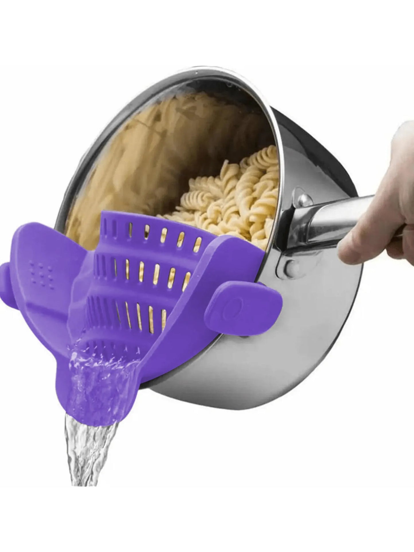 Effortless Silicone Pot Strainer