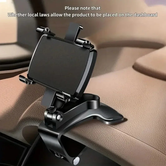 360° Swivel Phone Mount – Hands-Free Viewing in Any Direction!