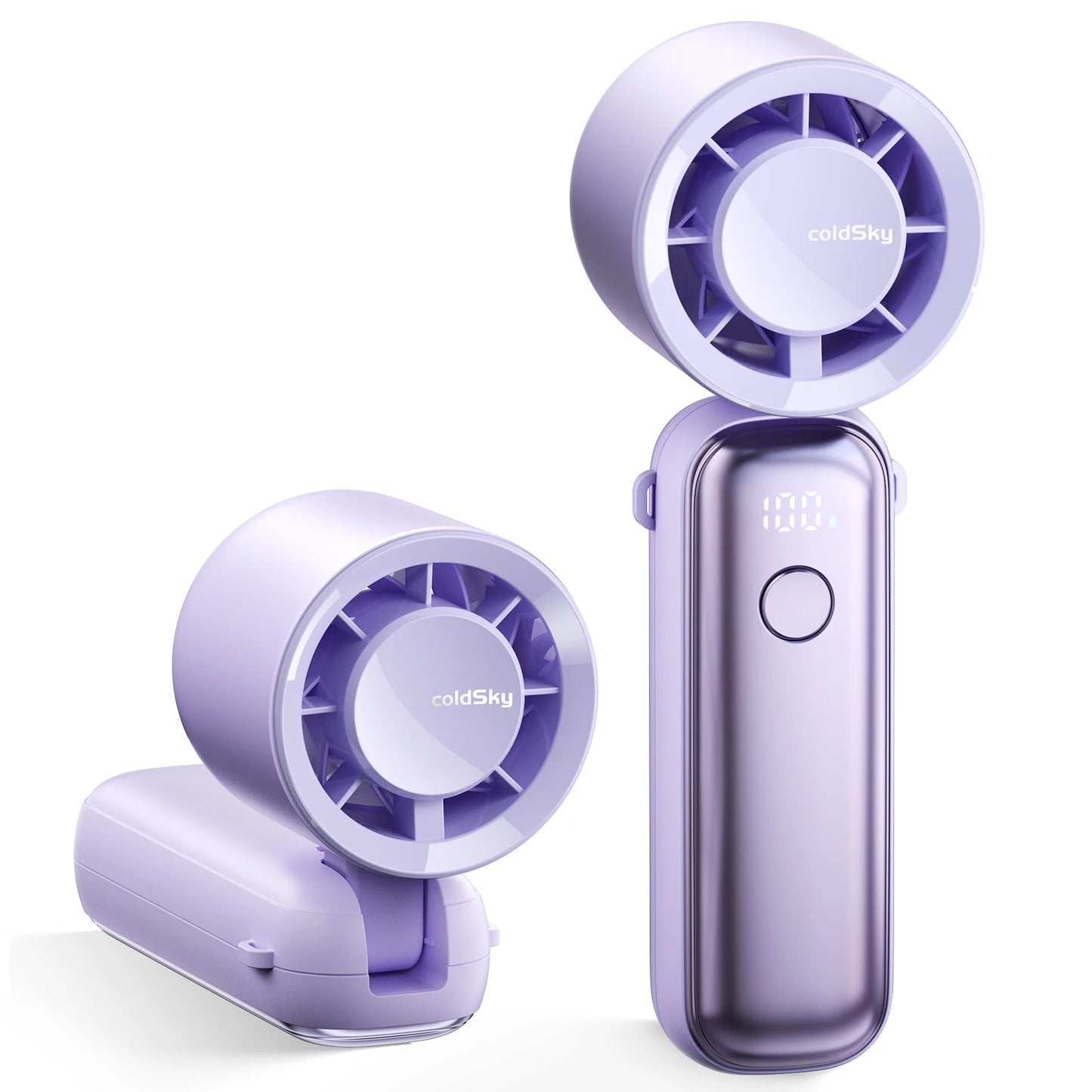Cool Blast: Handheld Turbo Fan for Instant Relief