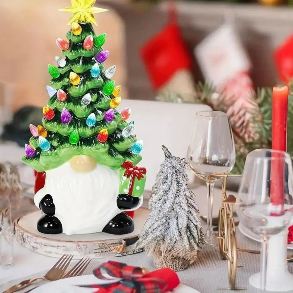 GnomeGlow™ Tree – Light Up Holiday Fun