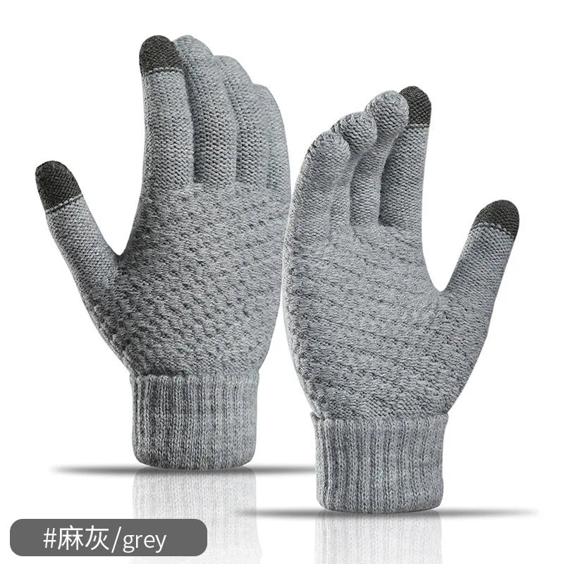 🔥Limited Time Offer-Buy 1 Pair Get 1 Pair FREE!🎁Windproof Winter Gloves Touchscreen Gloves Thermal Warm Gloves for Men and Women