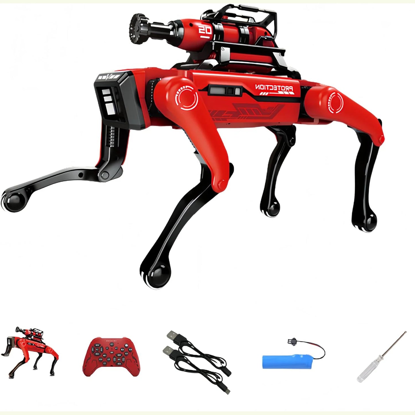 Interactive Robot Dog – Programmable RC Pet for Kids