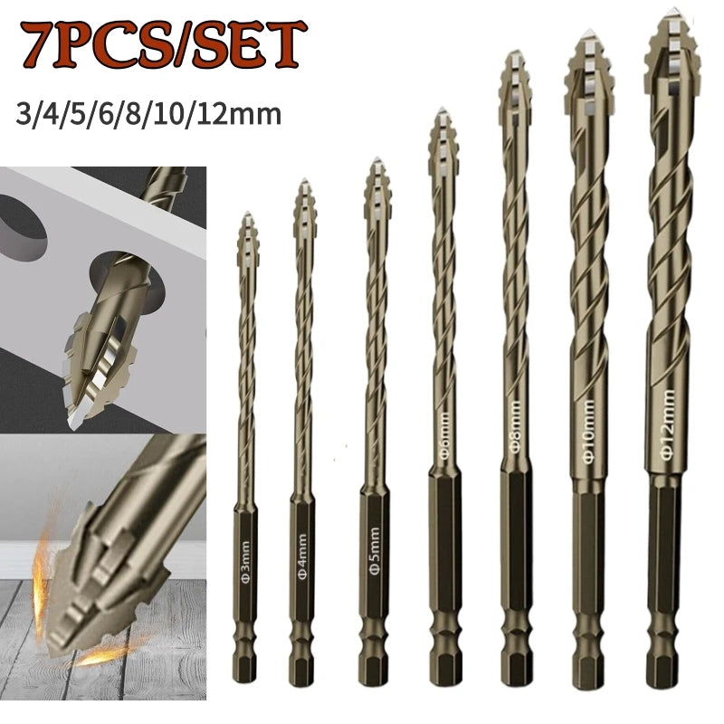 SharpBite™ Drill Bit Set – Power Through Any Cut – Wonderland
