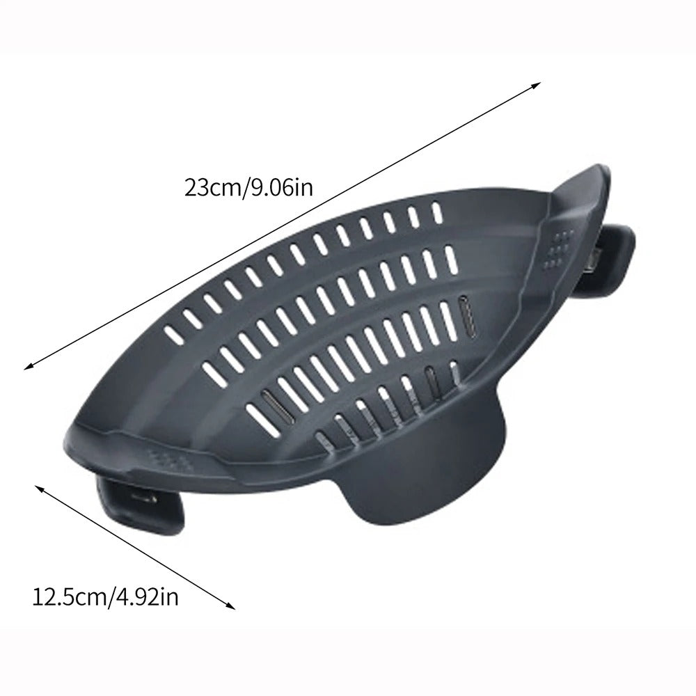Effortless Silicone Pot Strainer