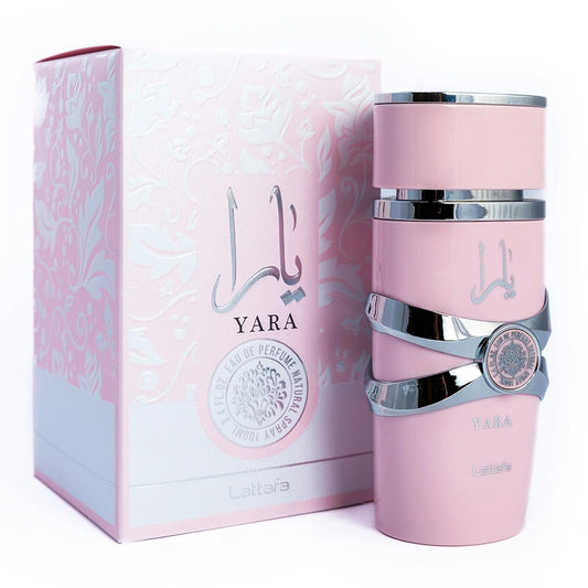Lattafa Yara. Eau de Parfum para mujer. 100 ml. Fragancia árabe